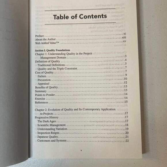 Project Quality Management: Why, What and How By Kenneth H Rose, PMP - Picture 5 of 8